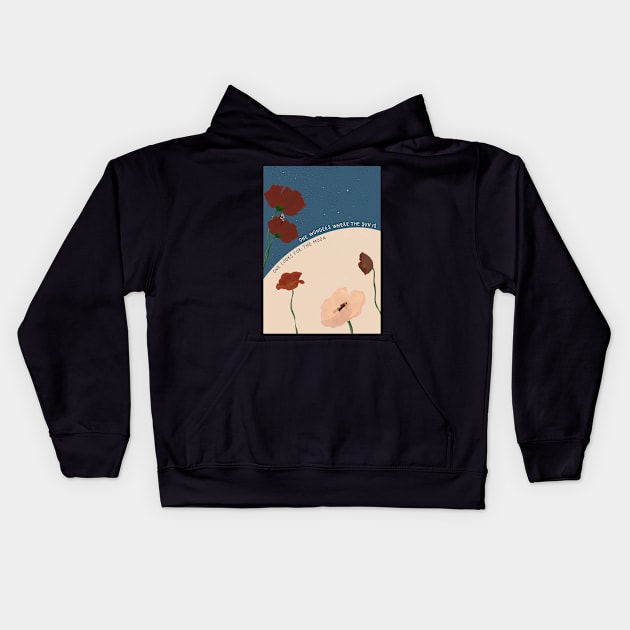 Perspectives Kids Hoodie by bluesbytuba